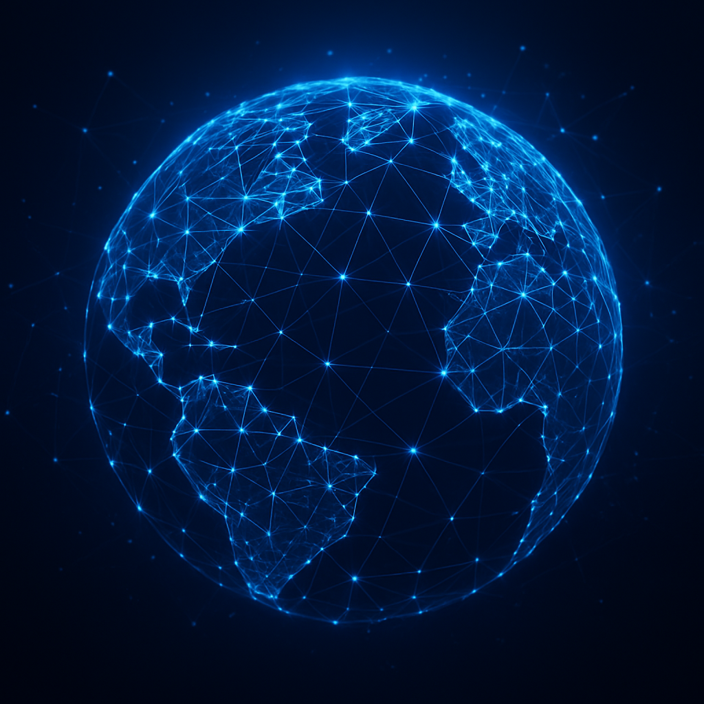 Network of connected AI nodes
